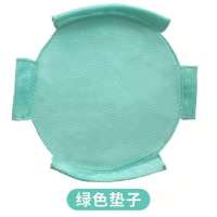 宠物四季通用可拆洗猫床老板椅毛毛虫趣味躺椅挂式铁架吊床窝 夏季替换垫蓝色