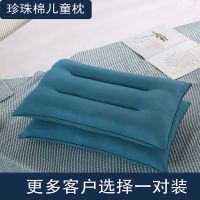 南方生活枕头套装决明子磁石薰衣草荞麦壳枕头芯成人家用护颈枕芯 海洋蓝[特价儿童枕] 枕芯一只