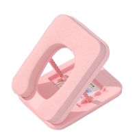 便携式趴睡午睡枕头可调角度儿童学生白领午休桌面抱枕不压手舒服 蜜桃粉[再升级款四档调节]记忆棉