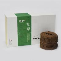 宽和天然檀香盘香净化空气檀香熏香家用卧室厕所沉香盘香 2H艾香(约5cm直径)