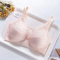 无钢圈哺乳文胸聚拢防下垂哺乳期孕妇内衣产后喂奶胸罩夏季薄款浦 肤色001 34/75 BC