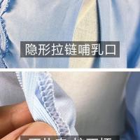 特价清仓 哺乳衣外出辣妈款春秋外穿两件套连衣裙产后喂奶衣潮妈 夏季上衣 M(90-105)