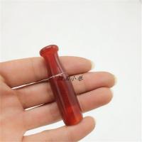 旱烟嘴 天然玛瑙玉石烟嘴旱烟袋哨传统老式烟杆烟锅烟斗烟具配件 长5cm左右