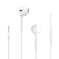 苹果7耳机iPhone6s/7plus/8p/xr/max通话游戏K歌耳塞耳麦扁头耳机 安卓苹果通用[圆头耳机] 送手机