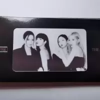 粉墨正版飞机票blackpink周边小卡收藏卡官方lisa朴彩英 正版团卡