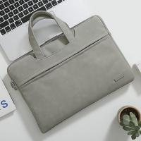 手提电脑包女苹果macbook air13pro15华为小新matebook14戴尔联想 绅士灰 11寸