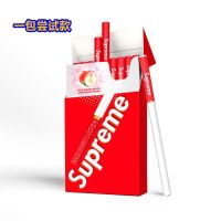 水蜜桃甜嘴茶烟细支水果味产品戒烟非烟草制品 【一包】水蜜桃 爱的初恋