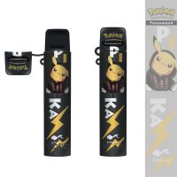 柚子一代二代卡通保护套YOOZ潮流史迪仔硅胶保护壳Yooz防摔皮套 柚子黑色字母皮卡丘