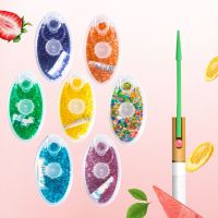 爆珠烟安装神器单手爆珠匣3秒制作DIY薄荷蓝莓爆珠烟爆珠匣爆珠机 爆珠200颗(不含机器) 混合味