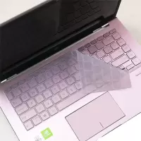 华硕VivoBook14X 2020 Redolbook14 a豆14s笔记本电脑防尘键盘膜 凹凸透明 1张装 a豆ad