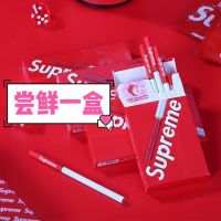 甜嘴水果味男女茶烟南京蓝莓水蜜桃茶叶烟细一条神器 [甜嘴]supreme 一盒