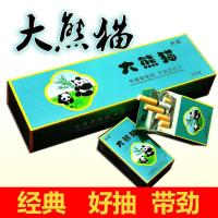大熊烟20支一条中华茶烟真品茶烟粗支薄荷味茶烟批发中 一条10盒---[大熊猫]
