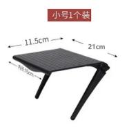 机顶盒置物架显示屏有线电视机收纳架子显示器屏幕收纳路由器支架 经典款（小号1个）