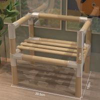 实木桌面多功能置物架 学生宿舍小书柜 儿童收纳架办公书桌储物架 单层迷你书架