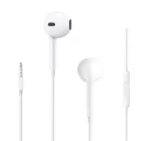 [语音通话线控]适用苹果7耳机扁头入耳式耳塞iPhone6/7puls/8XS 苹果[6/6s/6puls]白色线