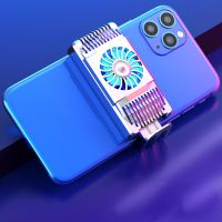 手机散热器半导体制冷冰封冻风冷适用于安卓苹果主流机型 插电板-银色