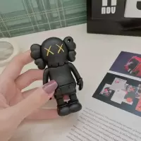 新款RELX4代潮牌暴力熊玩偶保护套RELX1代/RELX5代男女款 黑色暴力熊 (即送挂绳)