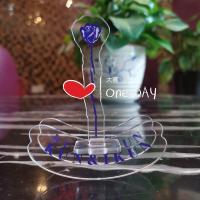 蓝玫瑰的初心ninepercent蔡徐坤情人蓝玫瑰摇摇乐亚克力加大新款[7月15日发完] 新款加大