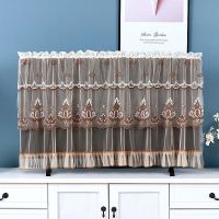 电视机罩套新款50寸55寸65寸液晶电视防尘罩电视罩布盖巾开机不取 梦幻咖色 28寸