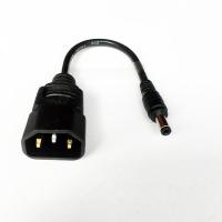 品字接头转换DC卡农座锂电池电动车公共充电桩充电器转插头充电线 品字插口转DC2.1插头