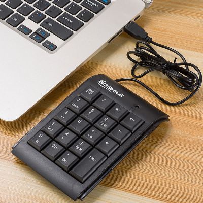 笔记本电脑数字键盘财务会计用USB有线外接小键盘薄迷你免切换