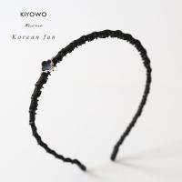 发捆发箍女百搭韩国气质简约四叶草发卡成人外出压发防滑头箍头饰 一颗四叶草加齿款