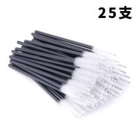 种植嫁接假睫毛刷辅助器护理梳眉螺旋状卷睫毛刷子嫁接之前后 O72-25支白色(袋装)