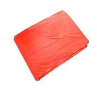 一次性桌布圆桌塑料长方形格子加厚台布薄膜喜事用品饭店家用批发 普通红色1.8米*1.8呢 1包(10张)