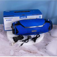 无线蓝牙音响双喇叭大音量超低音炮户外插卡德国广场舞大功率音箱 蓝色 标配（充电线+背带+音频线）