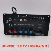 广场舞双话筒卡拉OK功放板内置蓝牙收音可调混响12V24V220通用 蓝牙主机(没有配件))