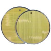 农家青竹盖帘饺子帘放饺子托盘盖垫圆形加厚双面钢边带扣餐垫 38CM钢边饺子帘[单个装]