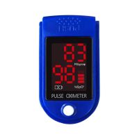 血压心率监测血氧仪指夹式心跳脉搏血氧饱和度检测家用检测仪 LED单色