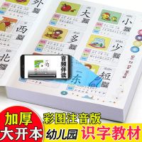 幼儿园汉字认字识字大王学龄前儿童看图拼音带声调宝宝启蒙早教书