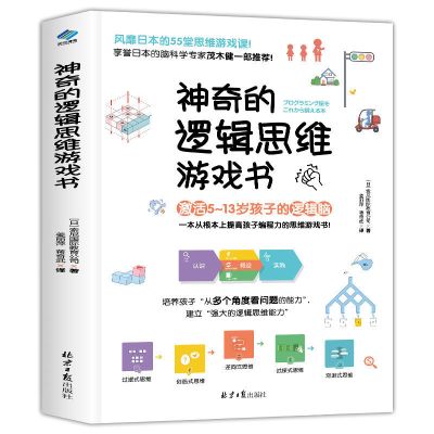 DK烧脑思维训练手册 神奇的逻辑思维游戏 6 12岁儿童记忆力训练书 神奇的逻辑思维游戏书