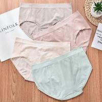 礼盒装内裤女石墨烯抗菌中腰大码无痕短裤头性感学生裤衩韩 VIP[体验装1条]颜色随机发 均码