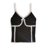 单件/套装防晒衣女薄款镂空设计感披肩外搭小外套吊带开衫两件套 花边吊带 均码