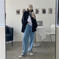 韩版宽松垂感冰丝灯笼袖白衬衫防晒上衣中长款慵懒风百搭薄外套女 黑色 3XL