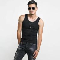 GD权志龙同款十字架工字无袖背心潮男装休闲短袖T恤男女同款情侣 纯黑色 S