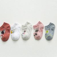 宝宝袜子新生儿春秋夏薄款短袜婴幼儿男女童婴儿可爱超萌夏天棉袜 FS006 S码0-1岁建议脚长9cm以内