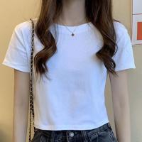 设计感小众挂脖式吊带裙春装2021新款复古气质赫本风黑色连衣裙女 纯色短袖 S