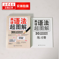 正版 英语语法超图解 30天用思维导图战胜英语语法 英语学习方法 英语语法大全 英语入门 自学 零基础[新华书店旗舰店官