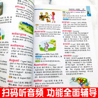 2020彩图新版小学生英汉汉英词典英语大词典全功能1-3-6年级英汉双解词典中小学生专用英语词典字典小学英语教材配