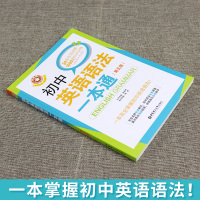 正版 金英语 初中英语语法一本通第五版 金光辉编著 初中英语语法 中考英语语法 初中英语语法精讲精练英语语法大全初中精讲