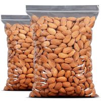 新货巴旦木仁500g无壳大杏仁扁桃仁坚果干果原味奶油味1000g250g 大颗粒原味 [罐装]去壳巴旦木仁1罐共半斤