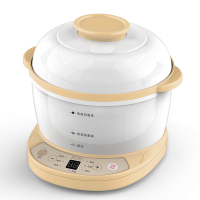 养生隔水电炖锅陶瓷快速煮粥煲汤锅全自动微电脑燕窝BB煲 容威电炖盅[不含餐具]
