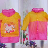儿童雨衣男童女童小孩幼儿园小学生雨披雨具防雨带书包位加大加厚 常规款粉色(非充气) XXL(建议身高125-135CM)