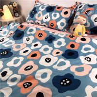 可爱卡通星黛露三件套紫色兔床上用品单人学生宿舍床单被套四件套 未来 1.2m（三件套)宿舍床适用