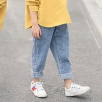 男童春装套装2021新款中大小童洋气衬衫牛仔裤两件套儿童装春秋款 AS牛仔裤 110 码建议身高105厘米左右