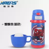 迪斯尼冰雪奇缘、蜘蛛侠儿童保温杯带吸管两用盖 蜘蛛侠500ML
