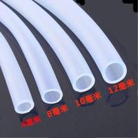 牛筋管软水管硅胶水族鱼缸假山输油透明软管6 8 10 12mm水平管 内直径4mm 长度五米长